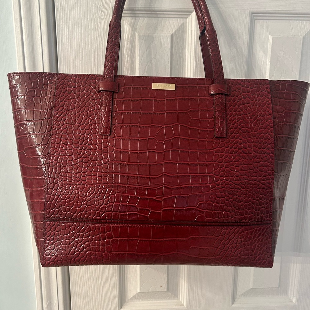 Large red Kate Spade tote!